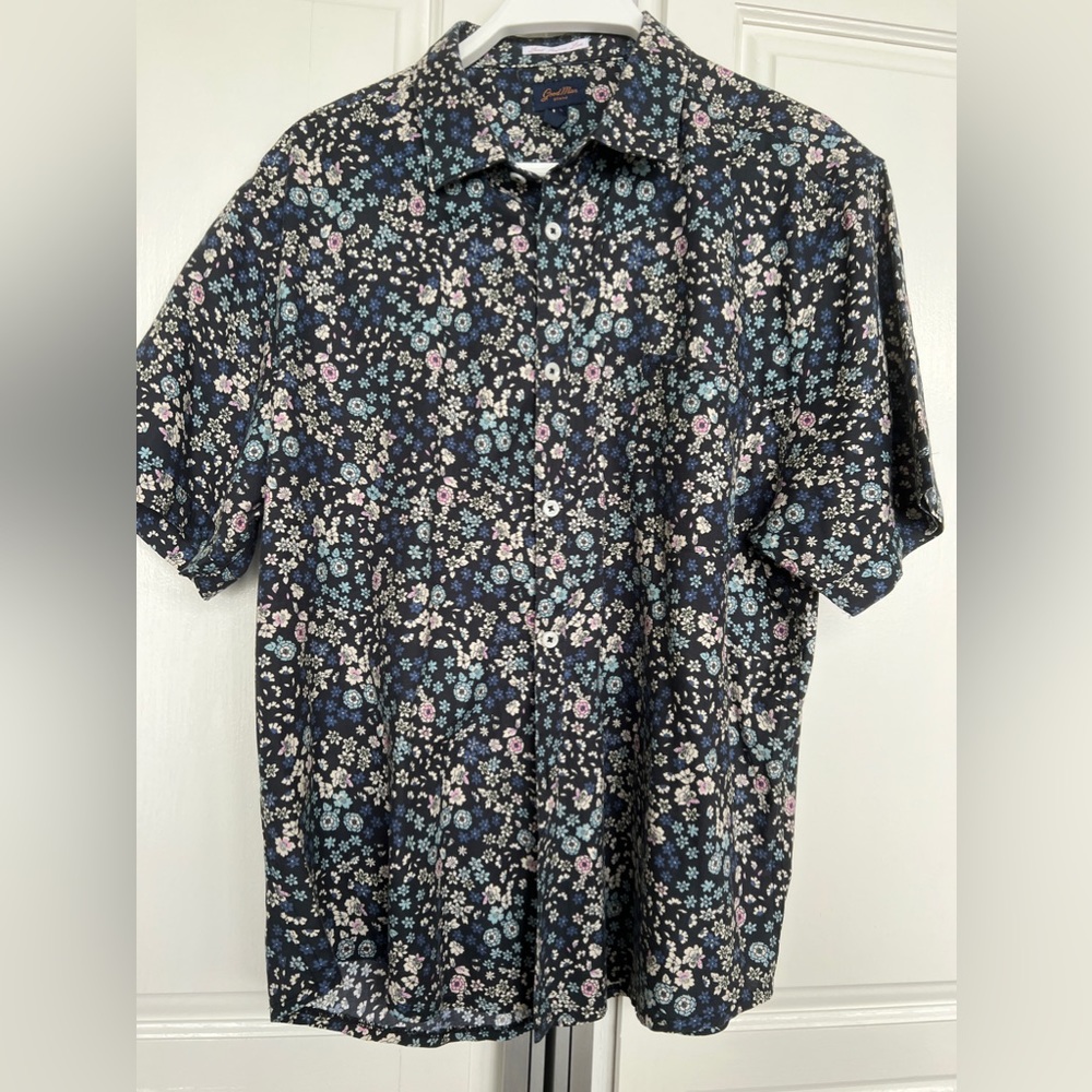 Good man brand shirt sleeve all cotton L